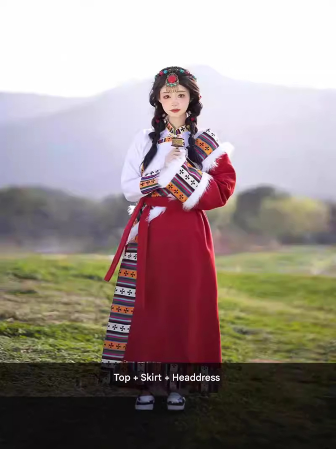 New Tibetan robes, Tibetan dance costumes New Tibetan robes, Tibetan dance costumes