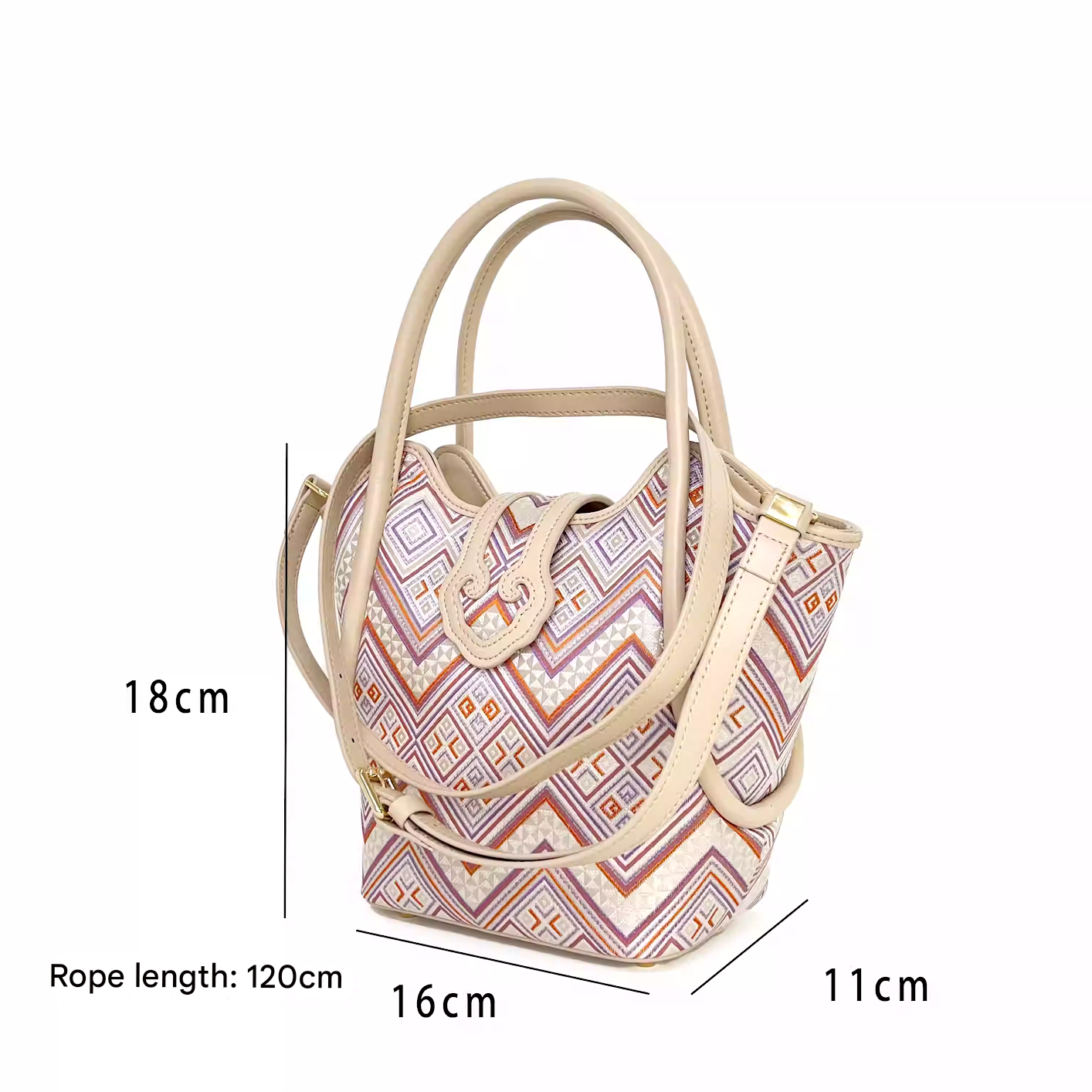 Pink Geometric Pattern 