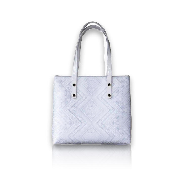 Brocade pattern tote bag handbag ethnic style with fashionable work document bag Brocade pattern tote bag handbag ethnic style with fashionable work document bag