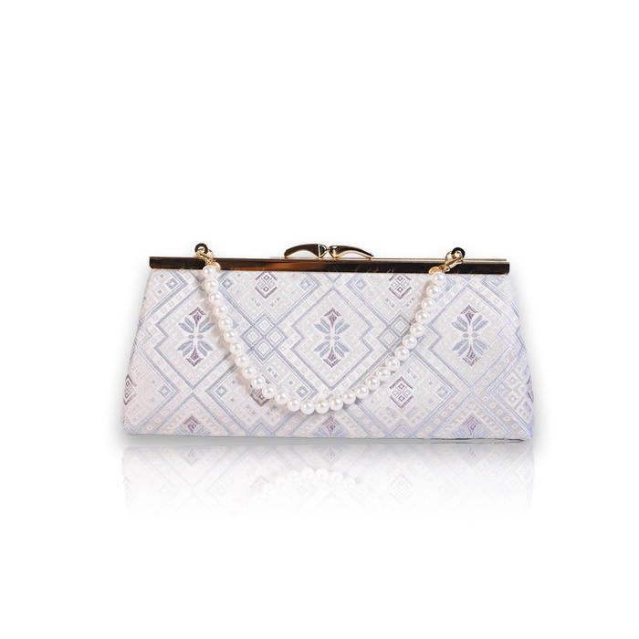 Baguette bag jacquard fabric unique ethnic style Baguette bag jacquard fabric unique ethnic style
